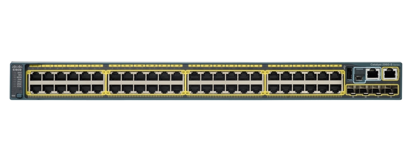 Cisco WS-C2960S-48LPD-L Switch